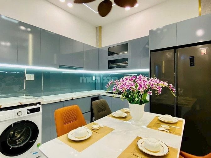  Nhà tuyệt đẹp Cao Cấp hẻm Lê Lợi, P4, Q.Gò Vấp, giá: 5,39 tỷ.
