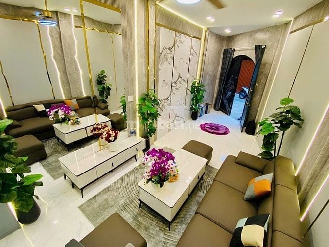  Nhà tuyệt đẹp Cao Cấp hẻm Lê Lợi, P4, Q.Gò Vấp, giá: 5,39 tỷ.