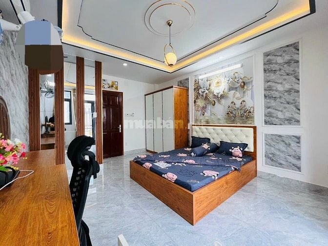 TÂN BÌNH GẦN GA T3 - HẺM THÔNG 7m - 4 x 18 - 5 TẦNG - 8.6 TỶ 