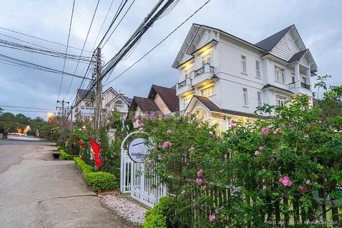 Cho thuê villa sân vườn 11 phòng phường 8 đà lạt -đầy đủ nộị thất