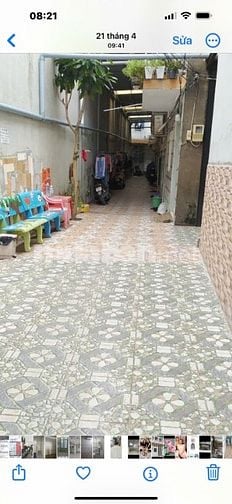 Nhà cho thuê nguyên căn 1 trệt 1 lầu, 2 phòng ngủ .