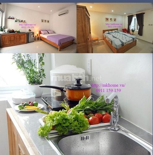Phòng Studio trợ giá, sạch tinh, ngay trung tâm, Bạch Đằng sb