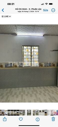 Nhà cho thuê nguyên căn 1 trệt 1 lầu, 2 phòng ngủ .