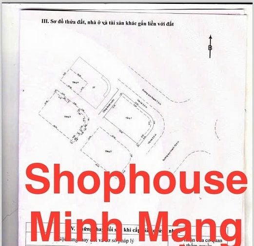Nhà Shophouse 4 tầng,2MT Minh Mạng,Hòa Quý,ĐNẵng, 44 tỷ