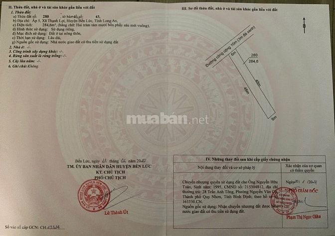 Kinh doanh thua lỗ cần thanh lý gấp Đất THỔ CƯ NGỘP BANH 