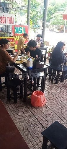 60tr Sang gấp quán cơm + cafe ngay chung cư & 3 trường học – Bình Tân