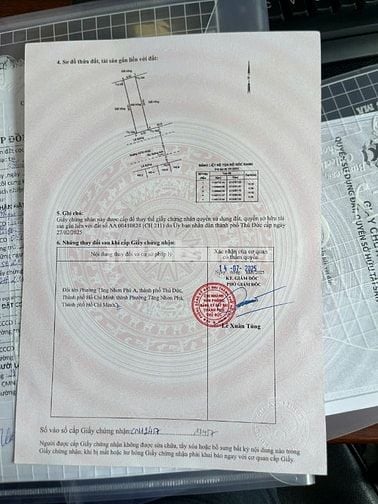 Bán lô đất Đường 447 (Khu cán bộ Ban đảng phía nam)