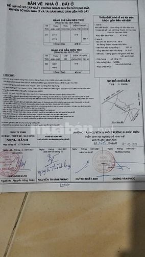 HH 2% nhà 2,79 tỷ MT Đông Thạnh 1-4, DT, HM đường 12m có lề đường
