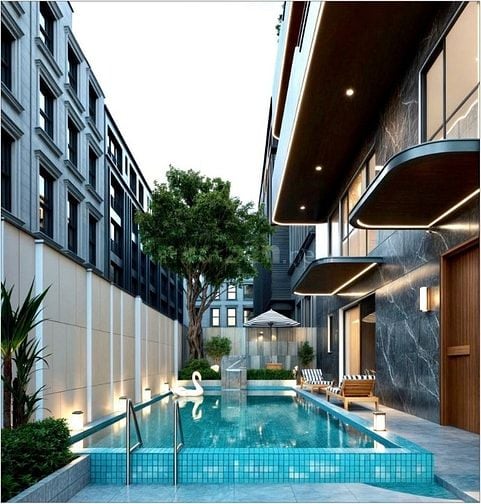 SIÊU BIỆT THỰ PHỐ NGUYỄN SƠN - LÔ GÓC - THIẾT KẾ DUPLEX VIP 7TẦNG