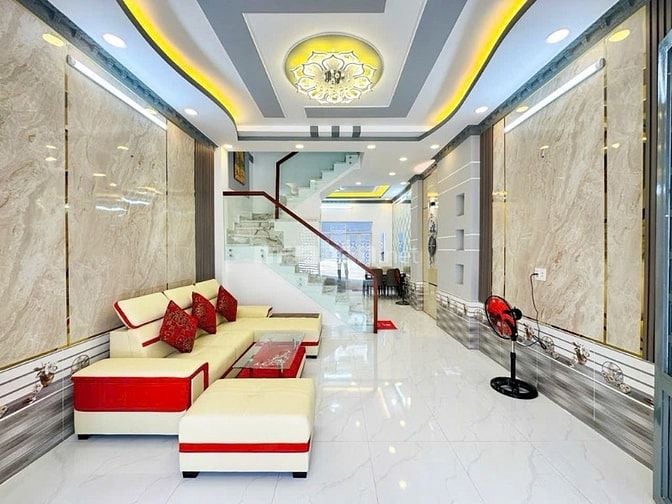 BÁN NHÀ ĐẸP-52M2-GIÁP Q7-OTO- HƠN 5TY 