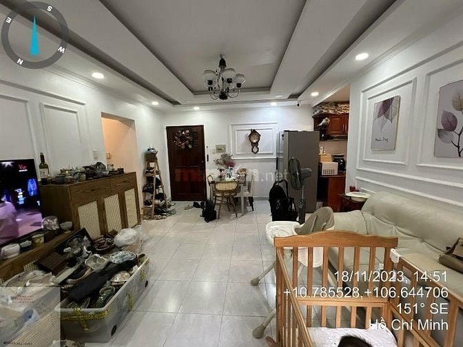 Gia đình cần cho thuê nhanh căn hộ Bàu Cát 2 – 60m², 2PN, 2WC – 8tr/th