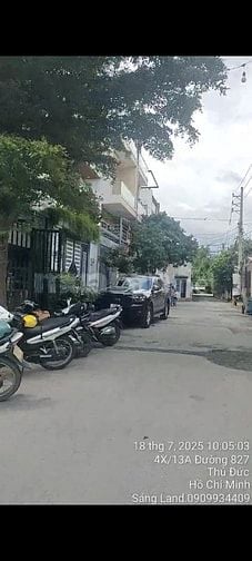 Bán nền nhà hướng Tây.4*13 đường 827 Phú Hữu.4 tỷ 1