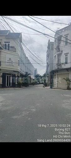 Bán nền nhà hướng Tây.4*13 đường 827 Phú Hữu.4 tỷ 1