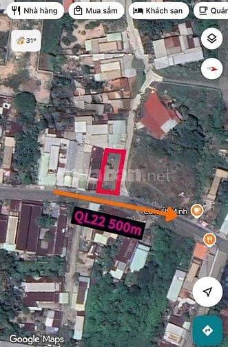  Cần bán lô góc 6x22 nở hậu 8m - Giá 950tr ngay cầu Vượt Củ Chi