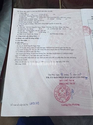 Nhà siêu đẹp giá rẻ Tân Phú , 53m2 , 2 Tầng BTCT, chỉ hơn 5 tỷ.