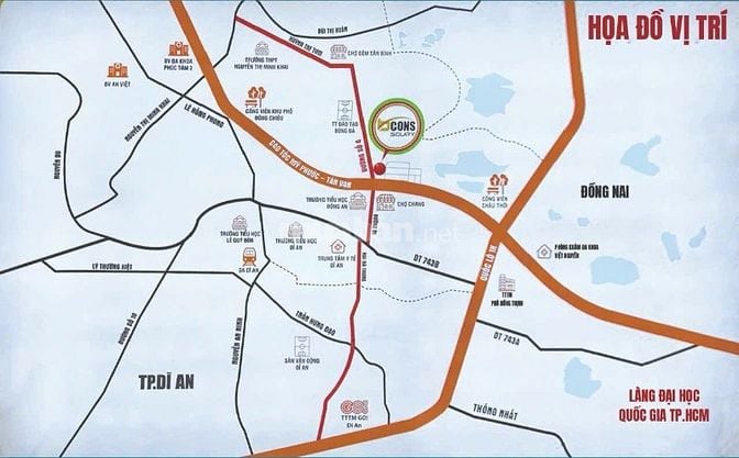 SỞ HỮU NGAY CĂN HỘ CÁCH METRO 500m , SAU LƯNG SIÊU THỊ GO DĨ AN