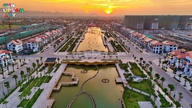 Biệt thự mặt sông view công viên lễ hội tai Sun urban Hà Nam,TP Phủ Ly