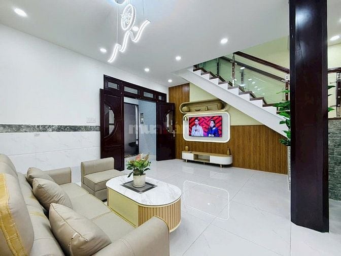 Nhà đẹp DT:6x10m CAO CẤP hẻm Nguyễn Văn Khối, P8, Q.Gò Vấp.