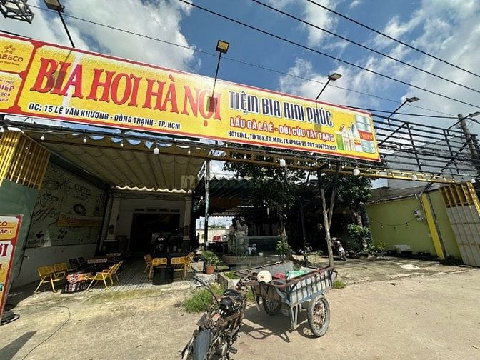  SANG HỢP ĐỒNG MẶT BẰNG GẦN 1000M² – MẶT TIỀN LÊ VĂN KHƯƠNG