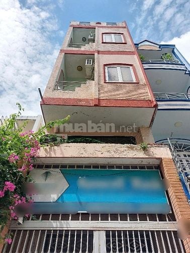 Hẻm xe hơi Lê Văn Sỹ 5Tầng,Vuông Vức,9PN,khu an ninh,Gần Trường Học 