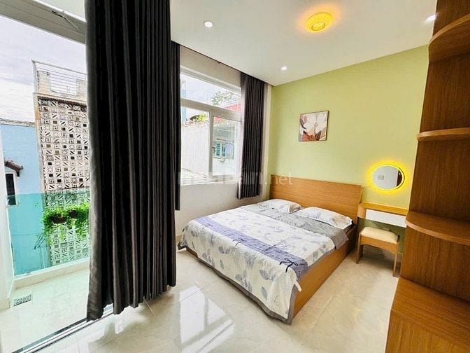 Nhà 4,1 x 11 đúc 1 trệt 2 lầu Quang Trung phường 8 gò vấp 