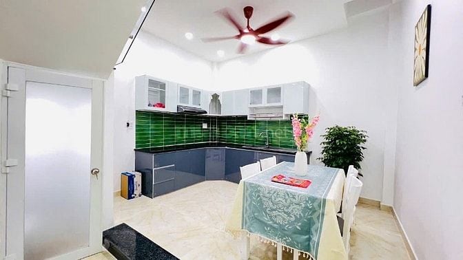 Nhà 4,1 x 11 đúc 1 trệt 2 lầu Quang Trung phường 8 gò vấp 
