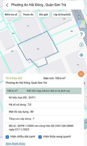 Bán Nhà Kiệt đường Ngô Quyền Sơn Trà 89m2 – Giá Hơn 5 Tỷ Xíu