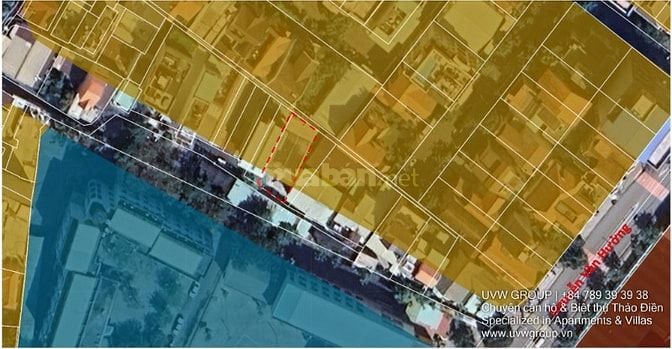 26 tỷ, 216m2, Bán đất MT đường 47, P. Thảo Điền, Quận 2