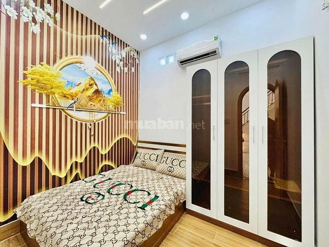 ⭐️Nhà 2 Lầu Mặt tiền đường đẹp Cao Cấp gara để 2 xe hơi Đường Số 2