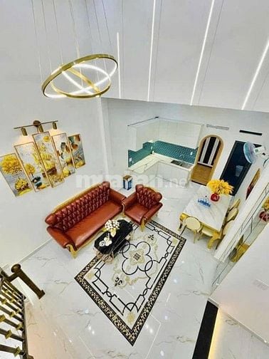 ⭐️Nhà 2 Lầu Mặt tiền đường đẹp Cao Cấp gara để 2 xe hơi Đường Số 2