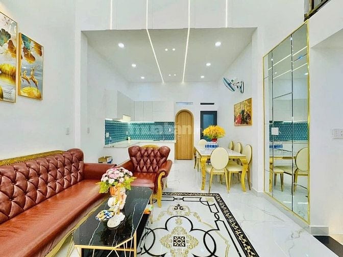 ⭐️Nhà 2 Lầu Mặt tiền đường đẹp Cao Cấp gara để 2 xe hơi Đường Số 2