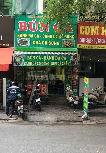 SANG NHƯỢNG QUÁN BÚN CÁ VỊ TRÍ ĐẮC ĐỊA SẦM UẤT.NHIỀU VP, NGÂN HÀNG 