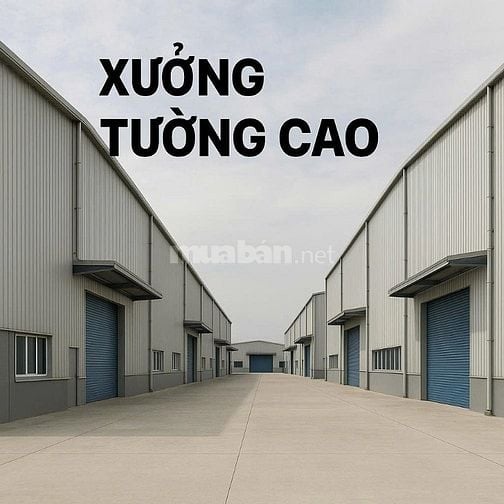 Bán Xưởng Mới Xây 3.800m2 Tại KCN Hòa Bình , Giá Chỉ :  43.5 Tỷ ( TL)