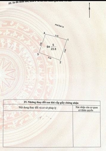 Chính chủ bán nhà mặt phố, ngã tư, SĐ CC, số 157 phố Đại La, HBT HN