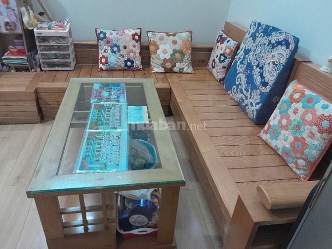 Bán bộ bàn ghế góc chữ L còn rất mới