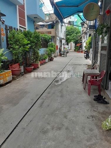 Nhà bán , mặt tiền hẻm 6m , đường Âu Cơ , P14 , Q11
