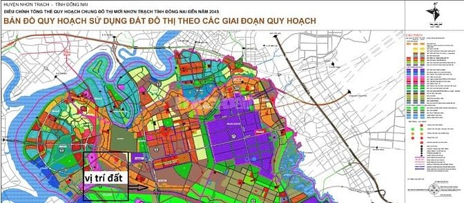 3tr/m2 445m2 đất lúa QH thổ tại Vĩnh Thanh, Nhơn Trạch (tổng: 1 tỷ 335