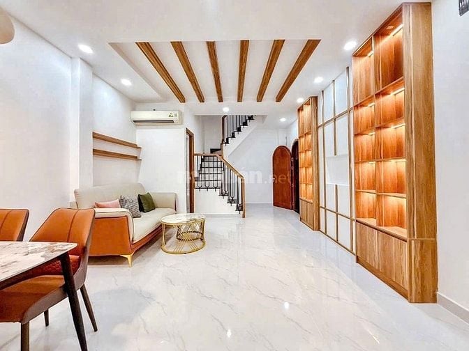 Tr Quang Khải-Bà Lê Chân Ngang 4,3m,3Tầng,3PN,Gần Mặt tiền, Chợ