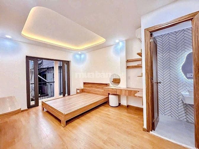 Tr Quang Khải-Bà Lê Chân Ngang 4,3m,3Tầng,3PN,Gần Mặt tiền, Chợ