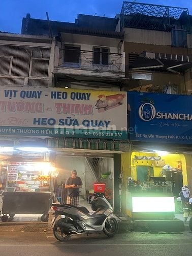 Cho thuê Nhà nguyên căn MTKD Nguyễn Thượng Hiền - Q3 (phố ẩm thực)