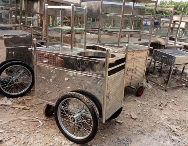 BÁN THANH LÝ XE ĐẨY BÁN XÔI, BÁNH MÌ, HÀNG RONG...