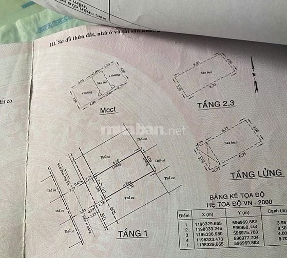 Bán Nhà Hẻm Xe Hơi 84/15/5 Phường 12 Gò Vấp Giá 5.68 Tỷ