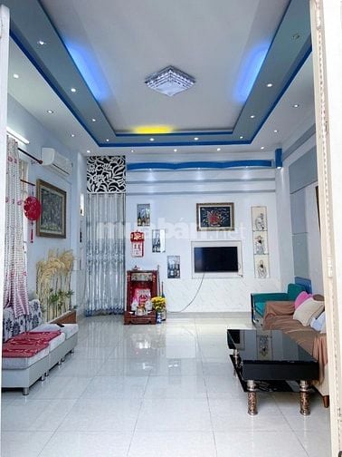 BÁN NHÀ MẶT TIỀN NGAY BÀ HOM SÁT CHỢ DT 152M2 VUÔNG A4 NHỈNH12 TỶ