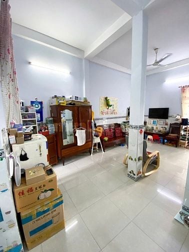 BÁN NHÀ MẶT TIỀN NGAY BÀ HOM SÁT CHỢ DT 152M2 VUÔNG A4 NHỈNH12 TỶ