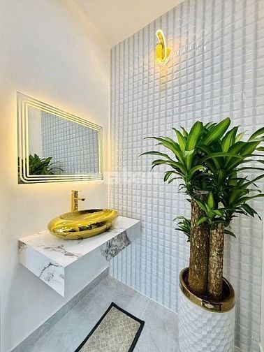 Nhà 4 x 13 đúc 1 trệt 3 lầu MẶT TIỀN đường số 1 p13 gò vấp 