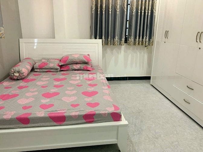 Bán Nhà 3 Tầng, 56m2, xe hơi Trong Nhà, Bùi Minh Trực, Q.8, Chỉ 6,x Ty