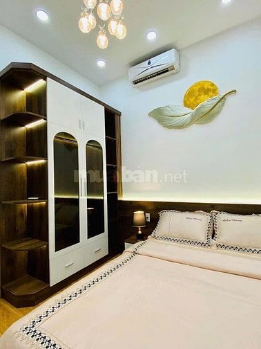 Chính chủ bán nhà 1 lầu,hẻm ô tô,gần chợ An Nhơn, giá 2tỷ260 Sổ Riêng
