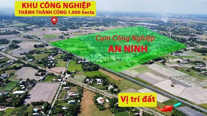 5.000 m2 đất 2 mặt tiền đường HCM, vành đai 3 Đức Hòa, Long An