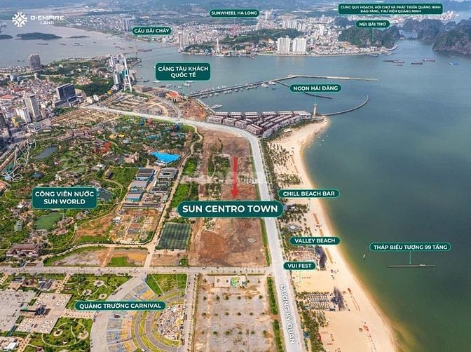 Dự Án Sun Centro Town _ Căn Hộ Mặt Biển Bãi Cháy