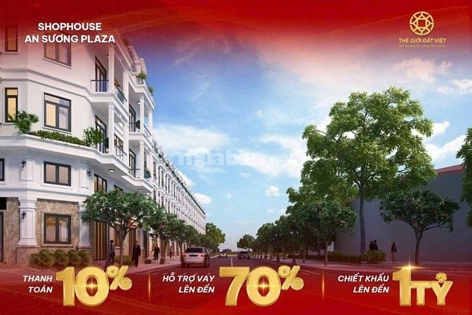 Nhà Phố Thương Mại An Sương Plaza Sổ Hồng Sẵn Kinh Doanh Đa Ngành Nghề